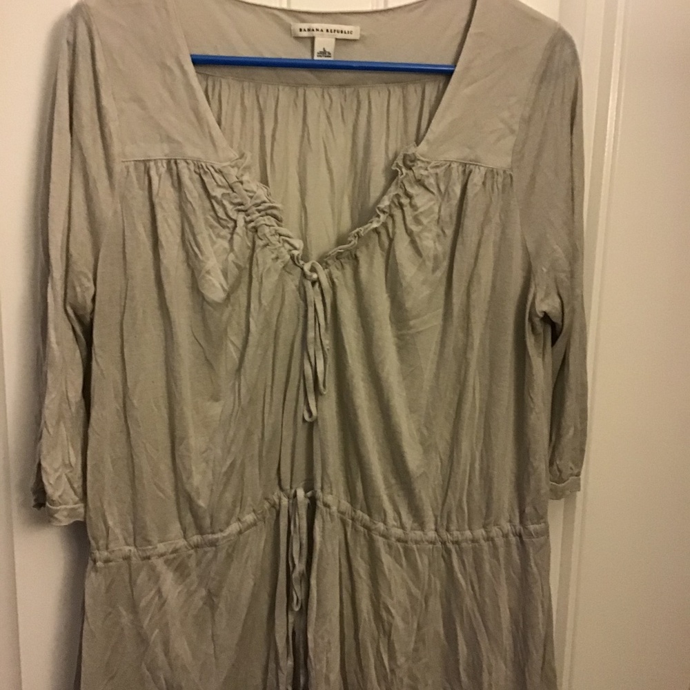 Gray blouse